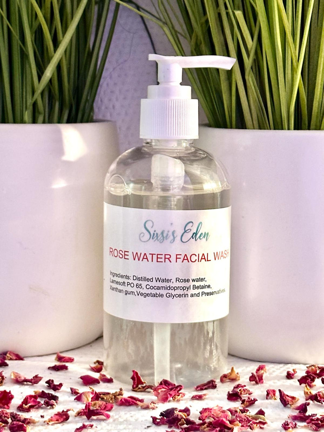 ROSE WATER FACIAL WASH